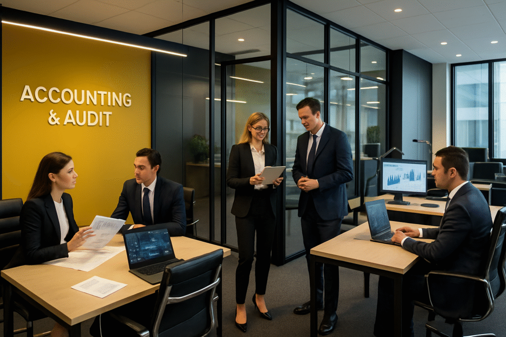 accounting, audit, and tax firms for financial management and compliance