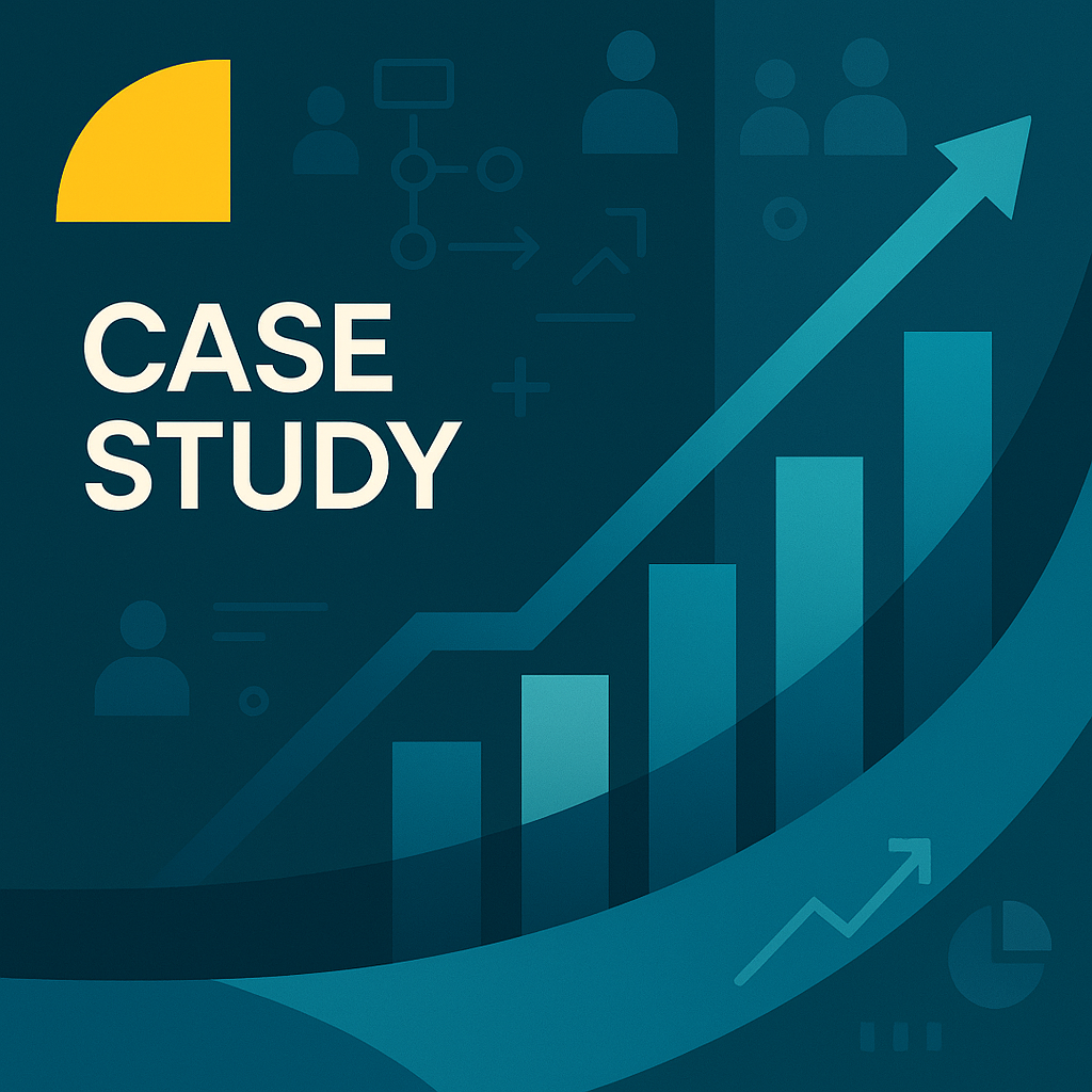 MediGrow case study showcasing how MediGrow scaled with improved clarity and streamlined systems.